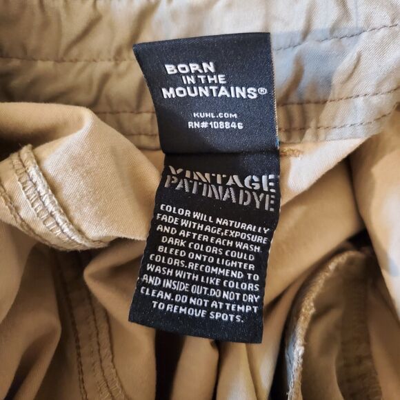 Kuhl Men's Revolvr Pants Size 33x30 Vintage Patina Dye Brown - Picture 15 of 16